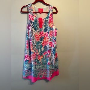 Jackie Silk Shift Lilly Pulitzer